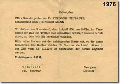 Einladung